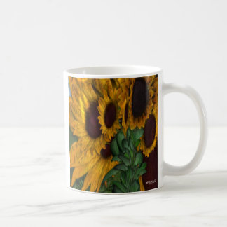 Sonnenblumen Kaffeetasse