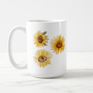 Sonnenblumen Kaffeetasse