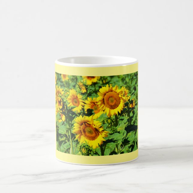 Sonnenblumen Kaffeetasse (Mittel)