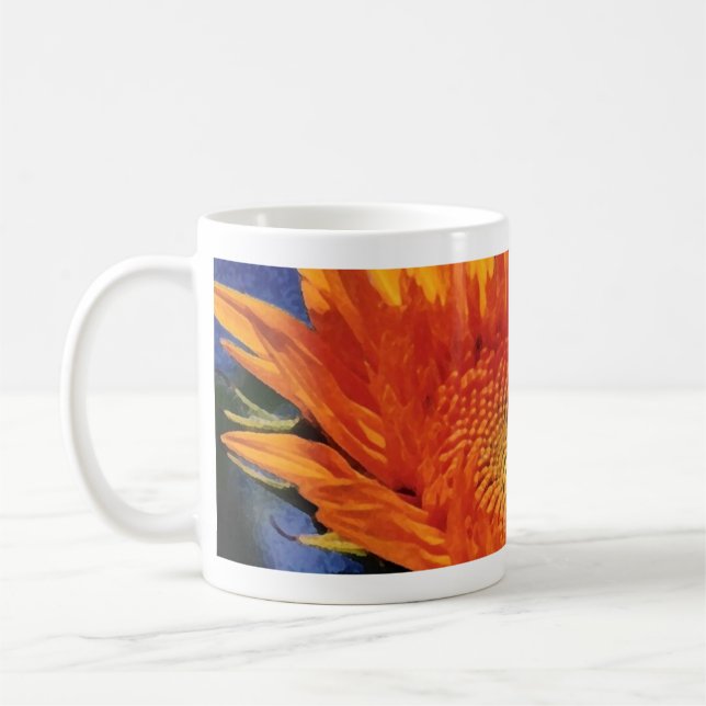 Sonnenblumen Kaffeetasse (Links)
