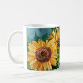 Sonnenblumen Kaffeetasse