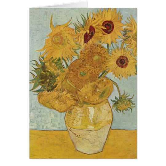 Sonnenblumen Karte