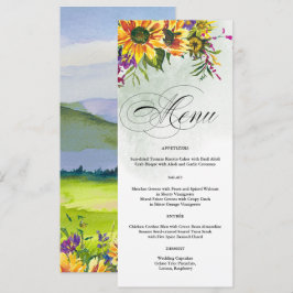 Sonnenblumen | Karten für Wild Meadow Wedding