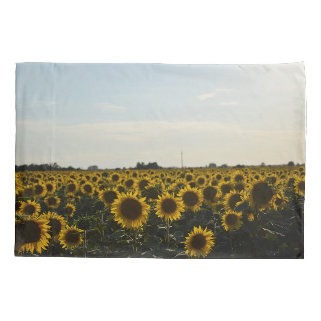 Sonnenblumen Kissenbezug (Rückseite)