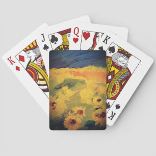 Sonnenblumen Klassische Spielkarten