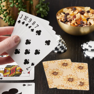 Sonnenblumen Klassische Spielkarten