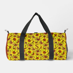 Sonnenblumen-Kleine-Duffel-Turnbeutel Duffle Bag