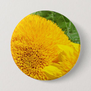Sonnenblumen-Knöpfe Personalisieren Sie individuel Button