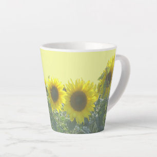 Sonnenblumen Kruste. BC Yellow Latte Tasse