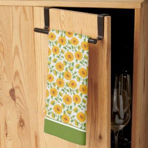 Sonnenblumen Küchenhandtuch Geschirrtuch