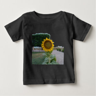 Sonnenblumen Kunst Druck Baby T-shirt