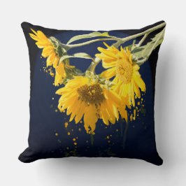 Sonnenblumen Kunst Kissen