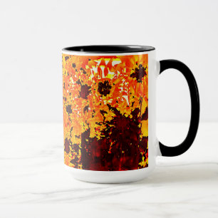 Sonnenblumen-Kunstmalerei-Tassen Tasse