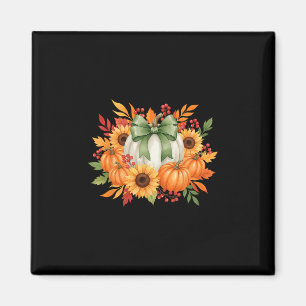Sonnenblumen-Kürbis-Sträußchen Herbst Thanksgiving Magnet