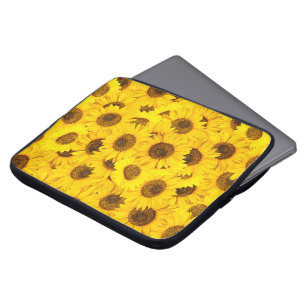 Sonnenblumen Laptopschutzhülle