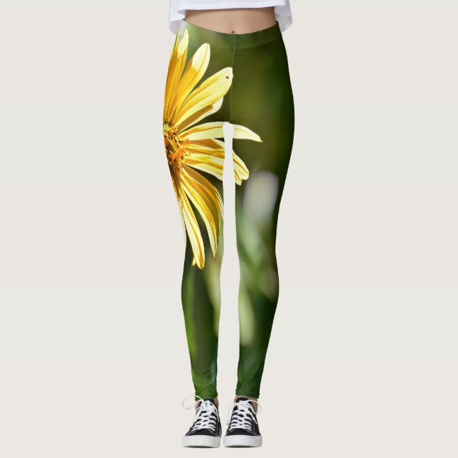 Sonnenblumen-Leggings Leggings (Vorderseite)
