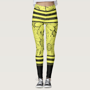 Sonnenblumen-Leggings Leggings