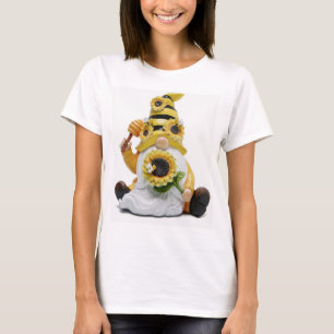 SONNENBLUMEN LIEBENDE GNOM-T-SHIRT FÜR SIE T-Shirt