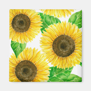 Sonnenblumen Magnet