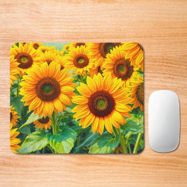 Sonnenblumen-Mauspad Mousepad