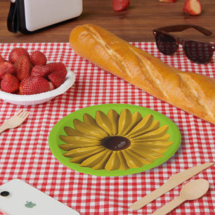 Sonnenblumen MOD Blumen Blumengarten Party Pappteller