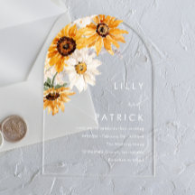 Sonnenblumen Moderne Hochzeit