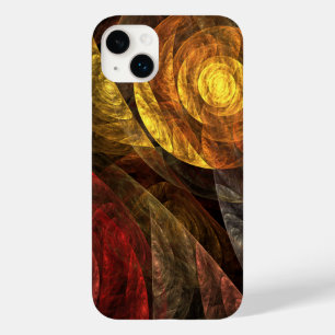 Sonnenblumen Modernes Abstraktes Kunstmuster Case-Mate iPhone 14 Plus Hülle