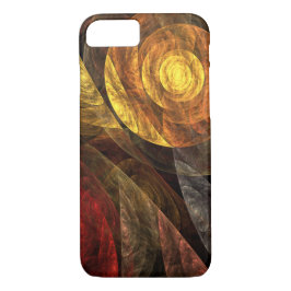 Sonnenblumen Modernes Abstraktes Kunstmuster Case-Mate iPhone Hülle