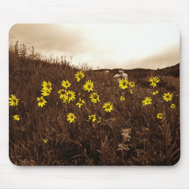 Sonnenblumen Mousepad (Vorne)