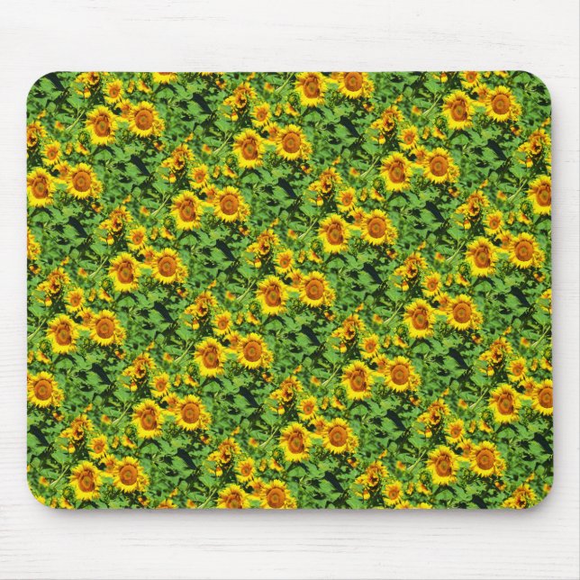 Sonnenblumen Mousepad (Vorne)