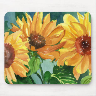 Sonnenblumen Mousepad