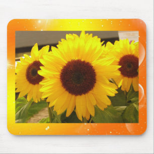 Sonnenblumen Mousepad