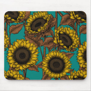 Sonnenblumen Mousepad