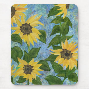 Sonnenblumen Mousepad