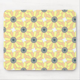 Sonnenblumen nahtlose Blumenmuster Mousepad