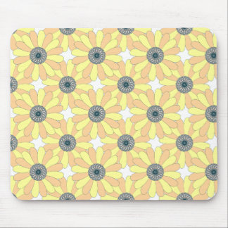 Sonnenblumen nahtlose Blumenmuster Mousepad