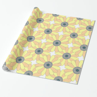 Sonnenblumen nahtloses Muster Geschenkpapier