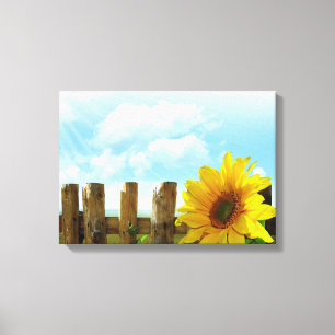 Sonnenblumen Natur Schönheit Leinwanddruck