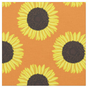 Sonnenblumen Niedliche Blume mit Blumen Kinder Bab Stoff