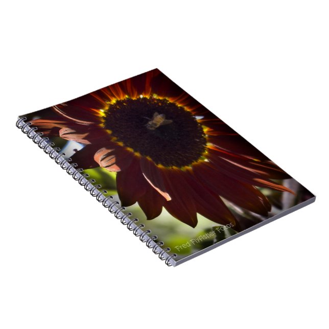 Sonnenblumen-Notebook Notizblock (Rechte Seite)