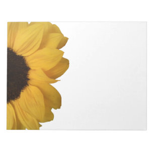 Sonnenblumen Notizblock