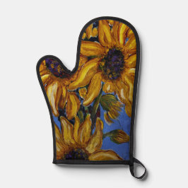 Sonnenblumen Oven Mitt Ofenhandschuh
