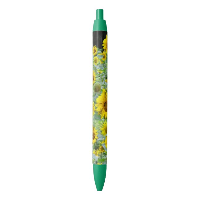 Sonnenblumen Pen Kugelschreiber (Vorderseite Vertikal)