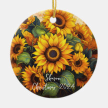 Sonnenblumen Personalisierte Einrichtung