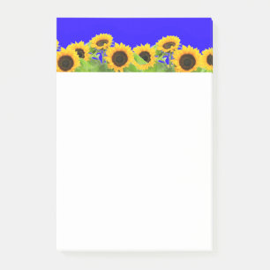 Sonnenblumen Post-it® Notizen