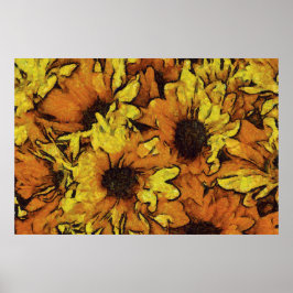 Sonnenblumen Poster