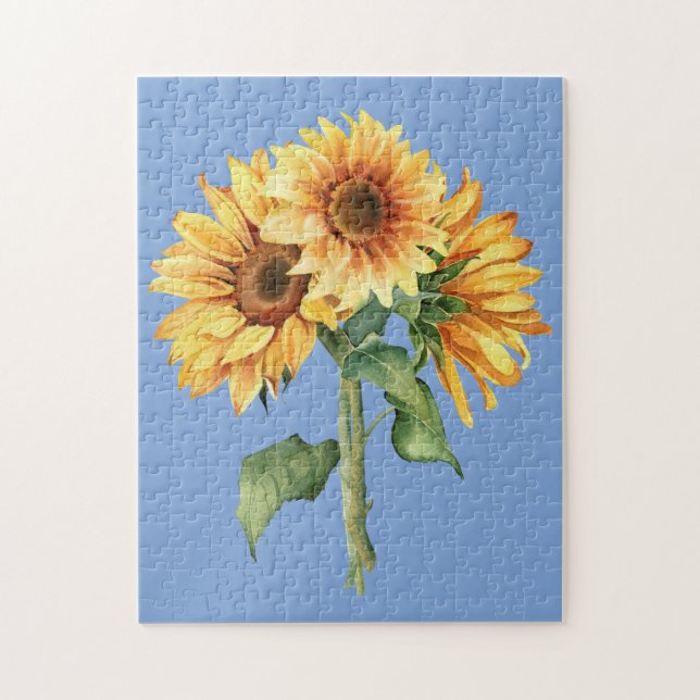 Sonnenblumen Puzzle (Vertikal)