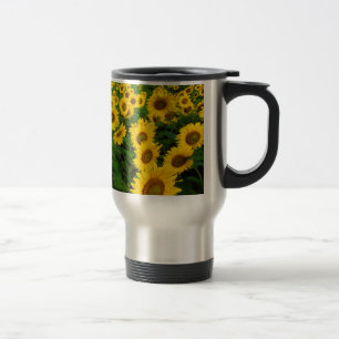 Sonnenblumen Reisebecher