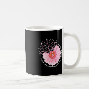Sonnenblumen Rosa Brustkrebs Bewusstsein Frauen Wa Kaffeetasse