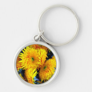 Sonnenblumen Schlüsselanhänger